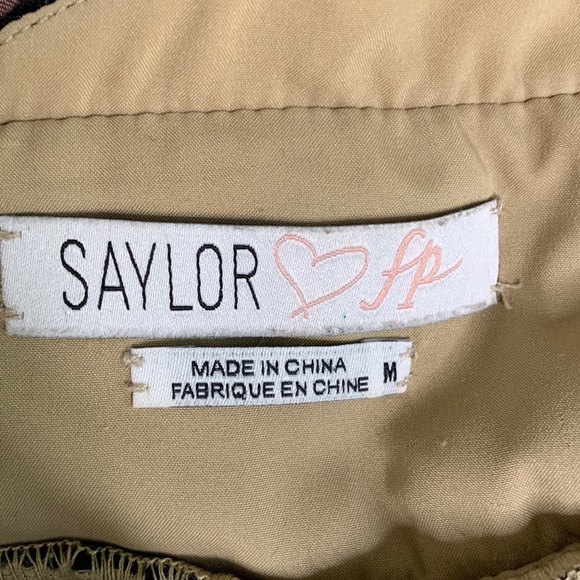 Saylor x Free People Logan Velvet Mini Dress - Picture 8 of 10